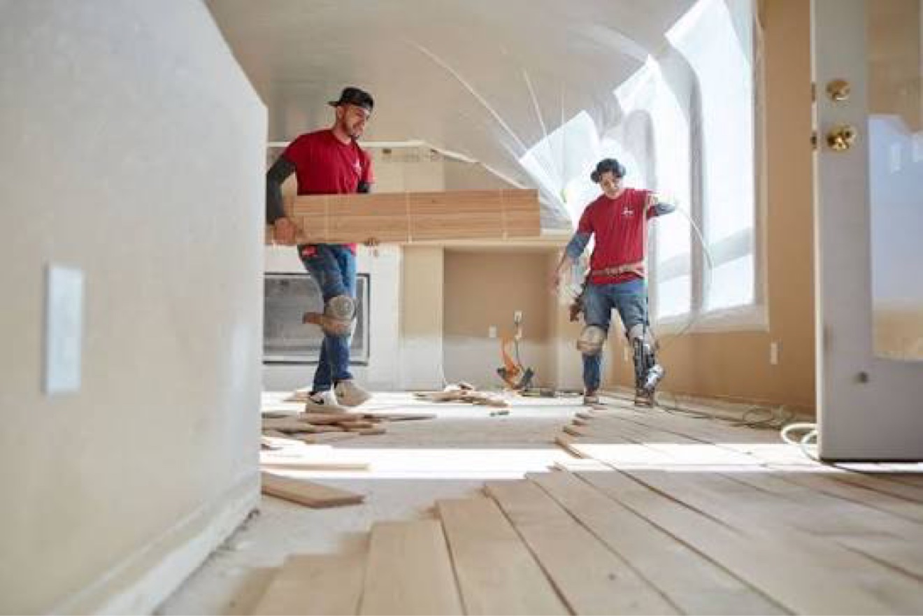 Siding and exterior crew work